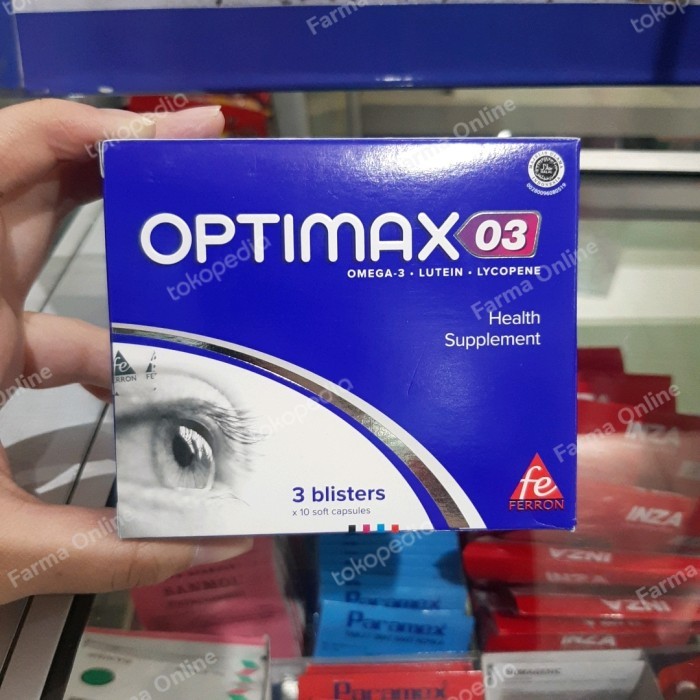 Optimax O3 Omega optimax 03 vitamin mata box