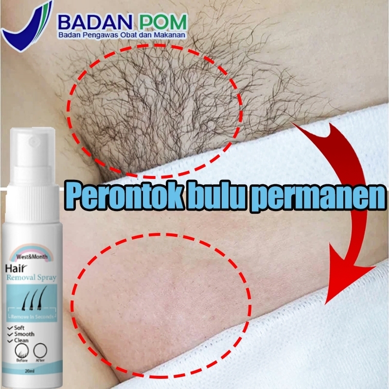 COD&Ready Perontok bulu permanen cukuran bulu kemaluan perontok bulu kemaluan semprotan penghilang r