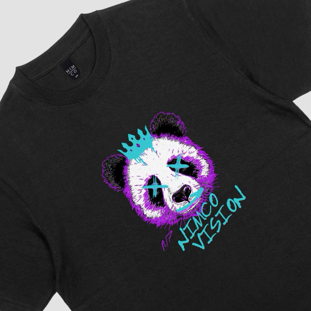 T-SHIRT NIMCO VISION panda