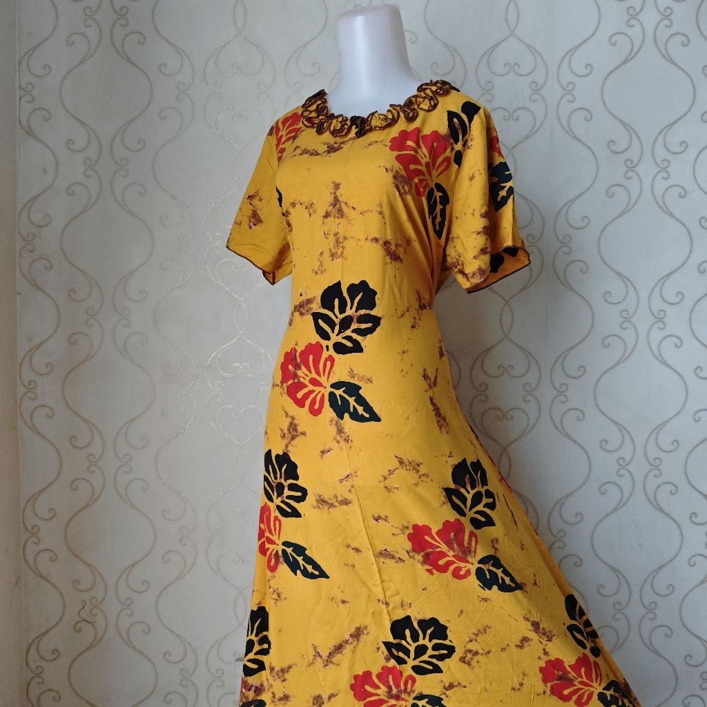 Daster LUCYANA - Model Leher Mawar