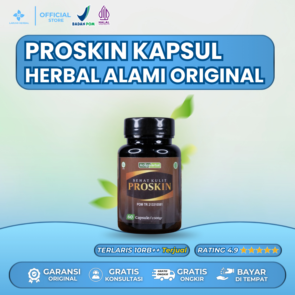 Obat Alergi, Alergi makanan, Alergi Dingin, Kulit gatal, Kaligata Proskin Kapsul Binahong