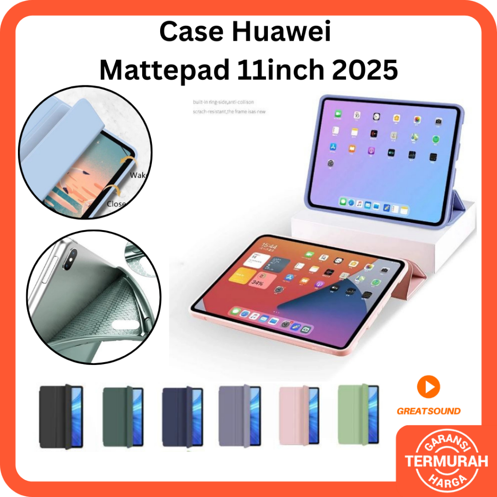 Smart Cover Huawei Matepad 11 inch 2025 Case Huawei Matepad 11 inch 2025