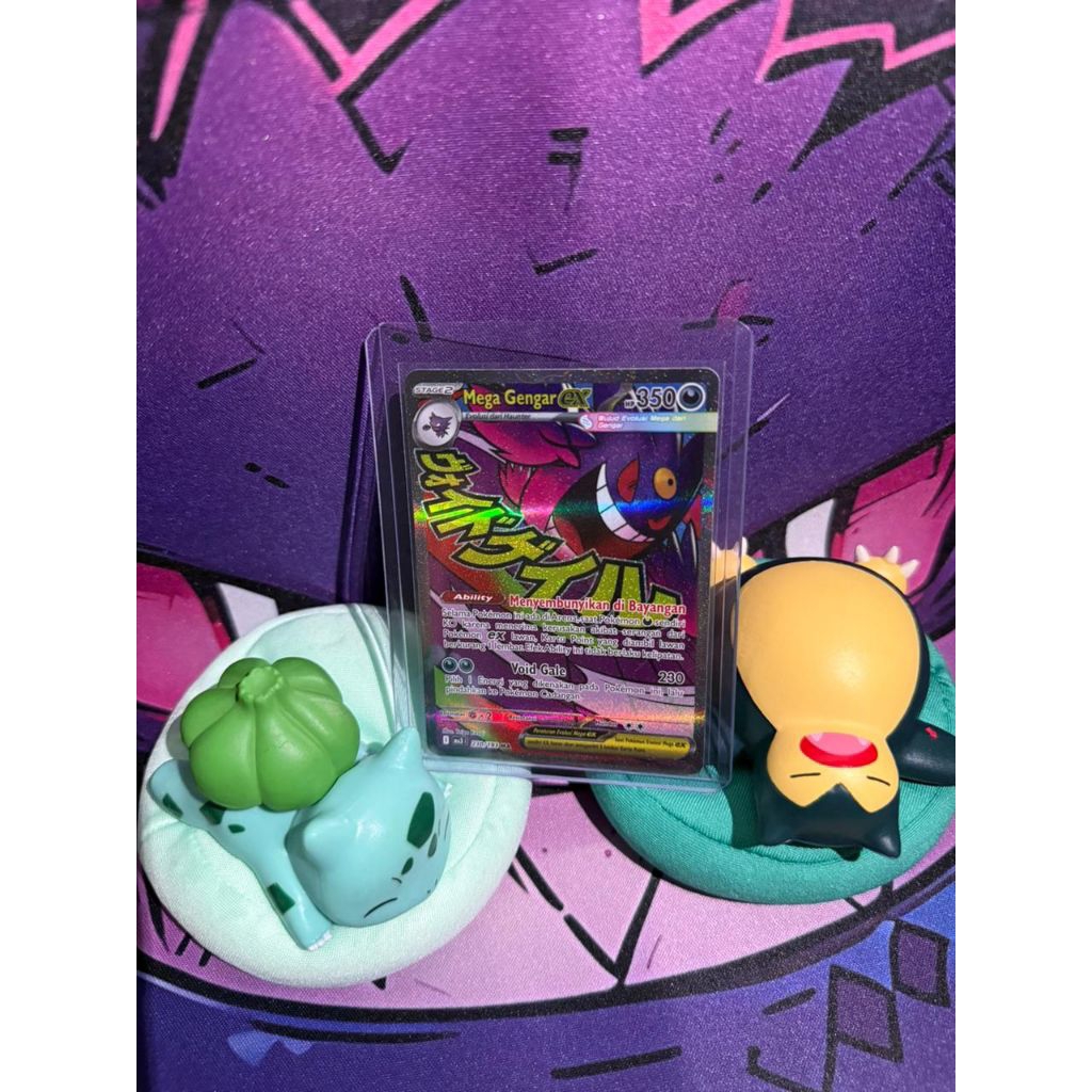 KARTU POKEMON MEGA GENGAR EX MA | KARTU POKEMON MEGA IMPIAN INDONESIA MEGA GENGAR EX 230/193 MA
