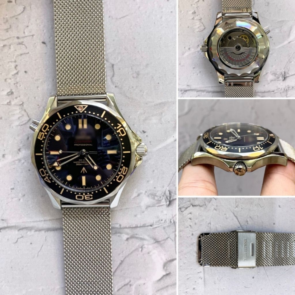 Jam Tangan Seamaster Diver 300M Japan Automatic Stainless Steel