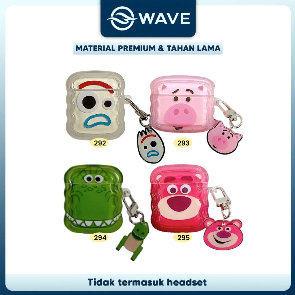 [ATP] Airpods Case Gen 1 2 3 Pro Karakter ToyStory Series Premium Soft Silicone