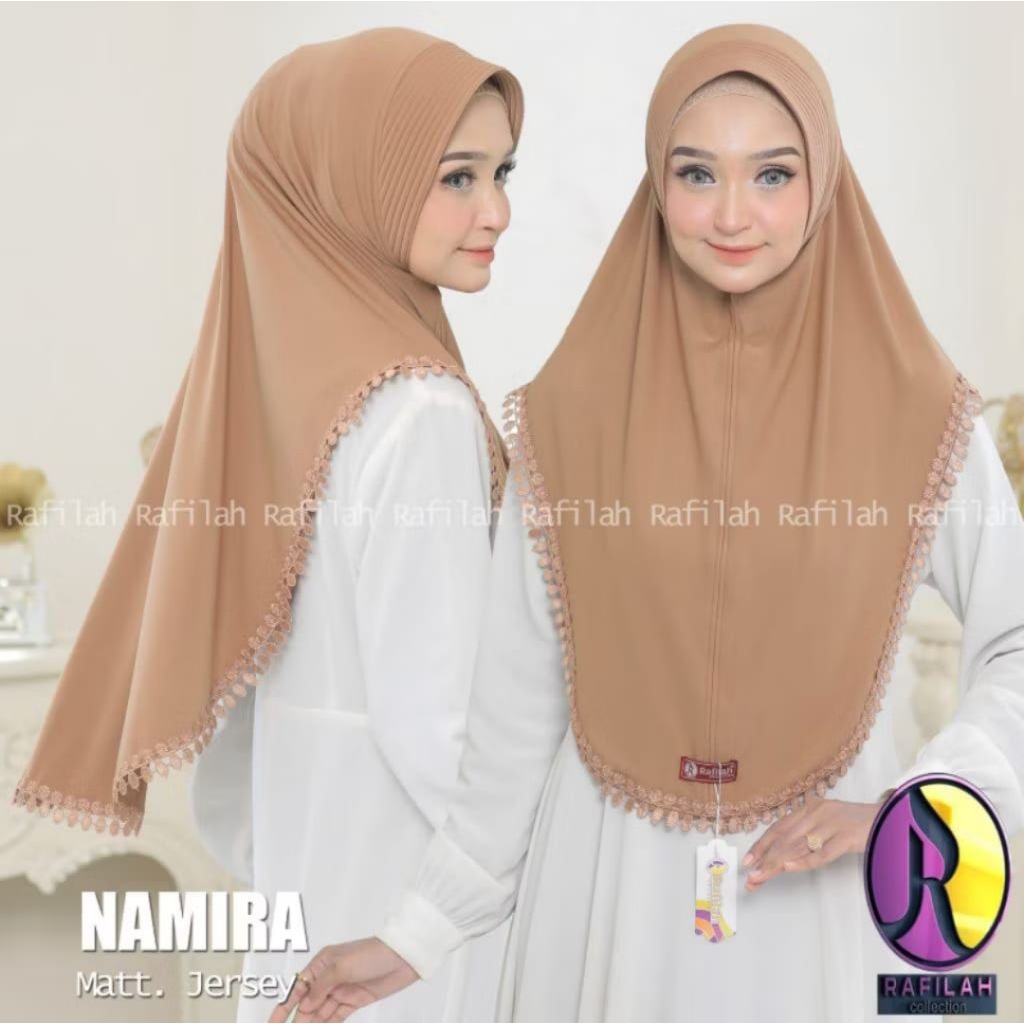 jilbab instan rafilah /jilbab renda/hijab instan