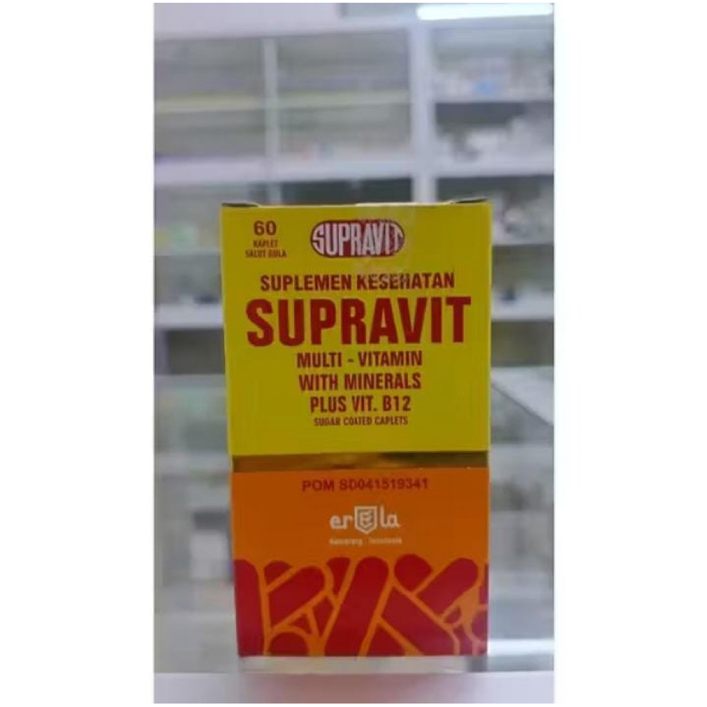 Supravit Vitamin Ayam 60 Kaplet