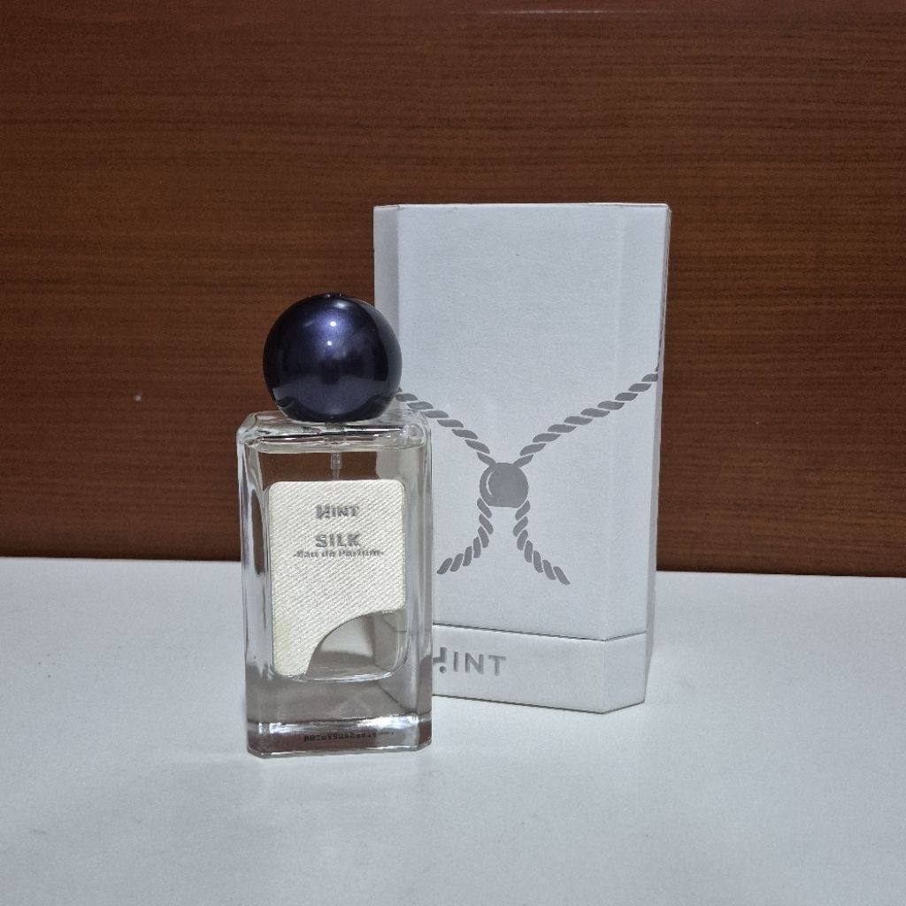 [CUCI GUDANG] Hint Silk Preloved Second Parfume Parfum Unisex Wanita Perempuan 50ml with Box