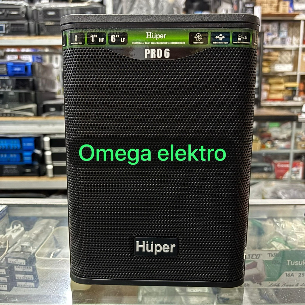 SPEAKER AKTIF BLUETOOTH HUPER 6 PRO