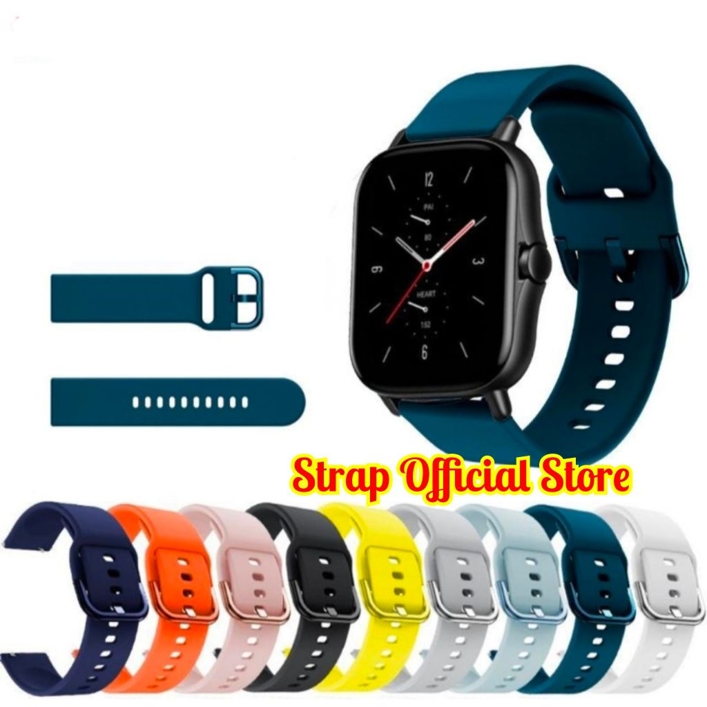Strap Smartwatch AOLON GTS 2024/AOLON Watch GTS Ultra Tali Jam Rubber Colorful Buckle Model Active