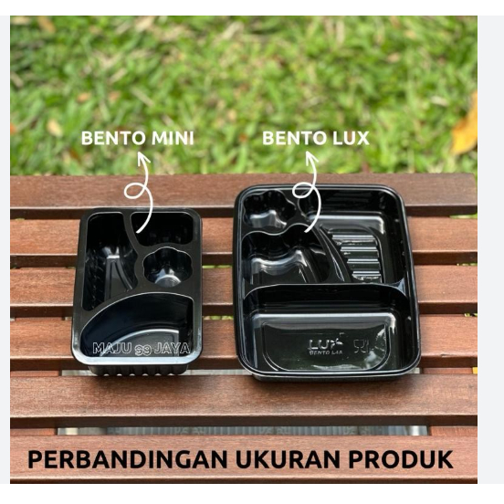 KemasanYA MIKA BENTO MINI S PET NESTO MIKA MINI BENTO MIKA KOTAK MAKAN SEKALI PAKAI KECIL MINI