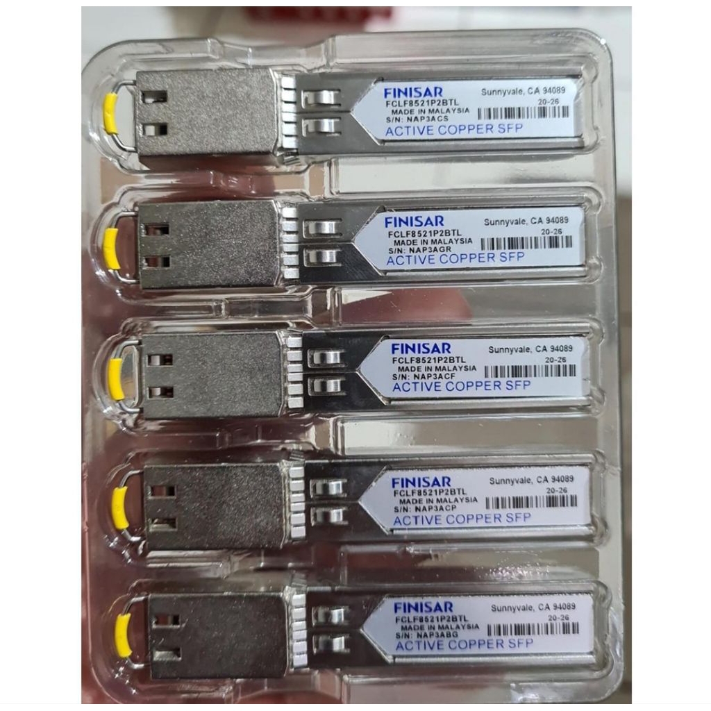 FINISAR SFP RJ45 Support Mikrotik