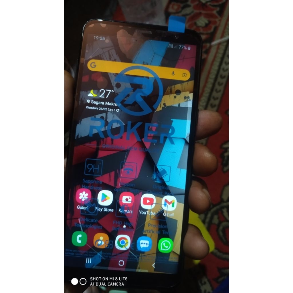 samsung galaxy a8 (2018) second