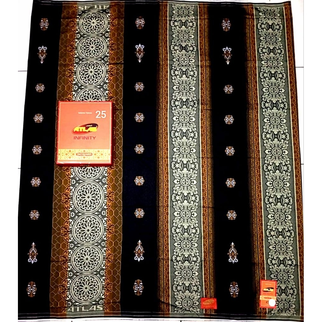 sarung atlas infinity jaguar songket original 100%