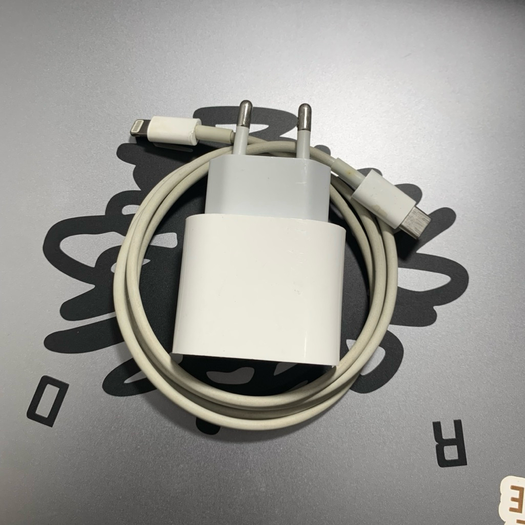 cas apple 20w kepala + kabel charger iphone ipad original