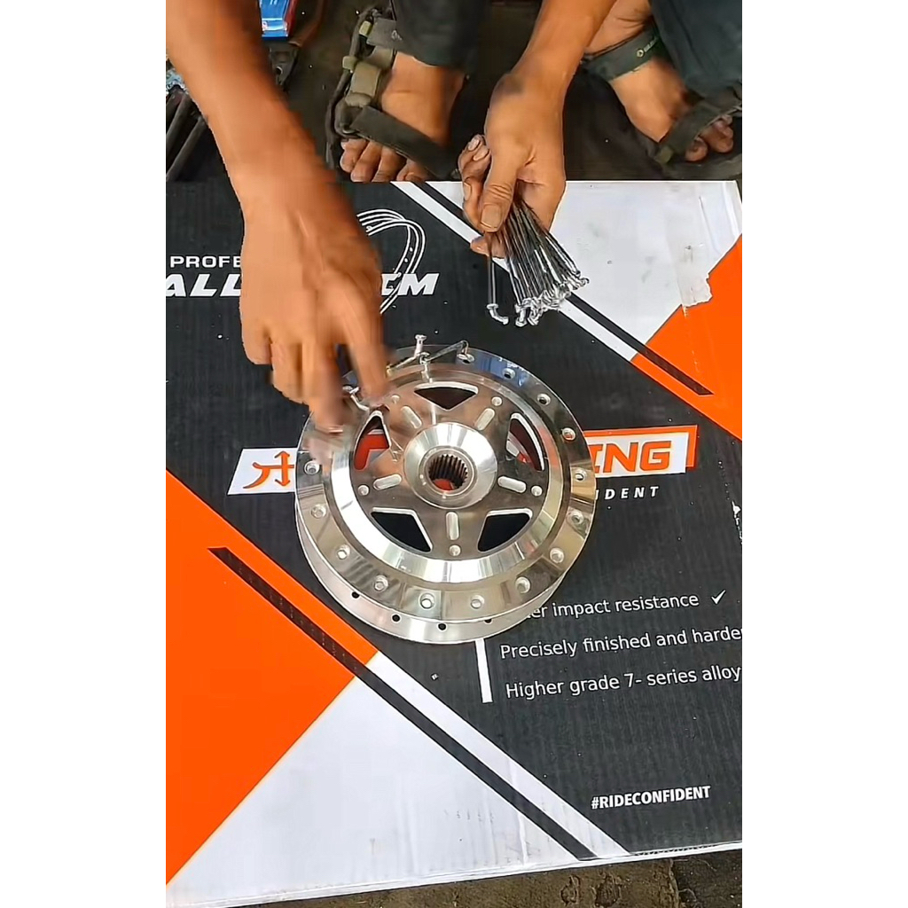 Tromol depan depan belakang vario 125/150/vario110/scoopy/beat costum coak