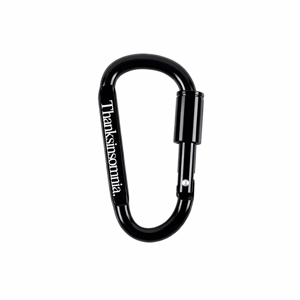 Carabiner Saphira Black Thanksinsomnia