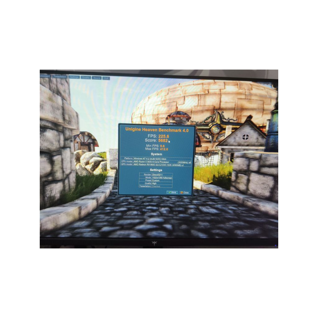 ASRock RX 6600 second gaming garansi resmi