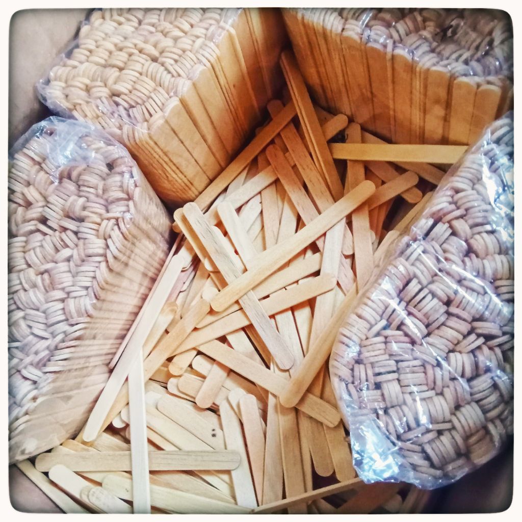 stik es krim kayu pinus premium / sumpit istimewa