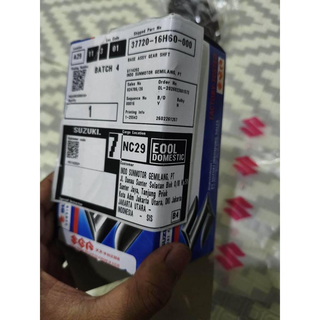 Gear Indikator shogun fl non kopling