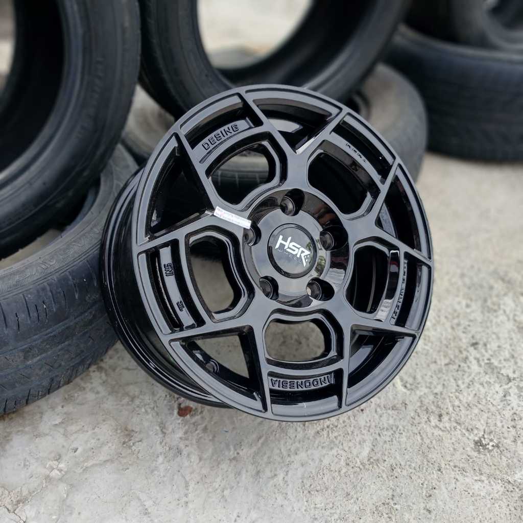Velg Racing Hsr Deca Ring 14 Untuk Mobil Charry L300 dll