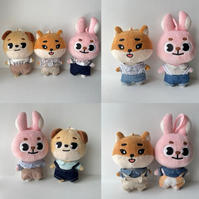 Doll Clothes Set Denimalz DAY6 Plush/Petit 10cm | Kemeja & Overall [Check Deskripsi]