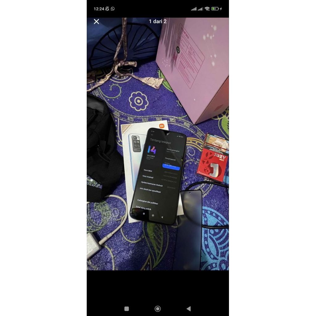 Xiaomi redmi 10 2022 Ram 6/128