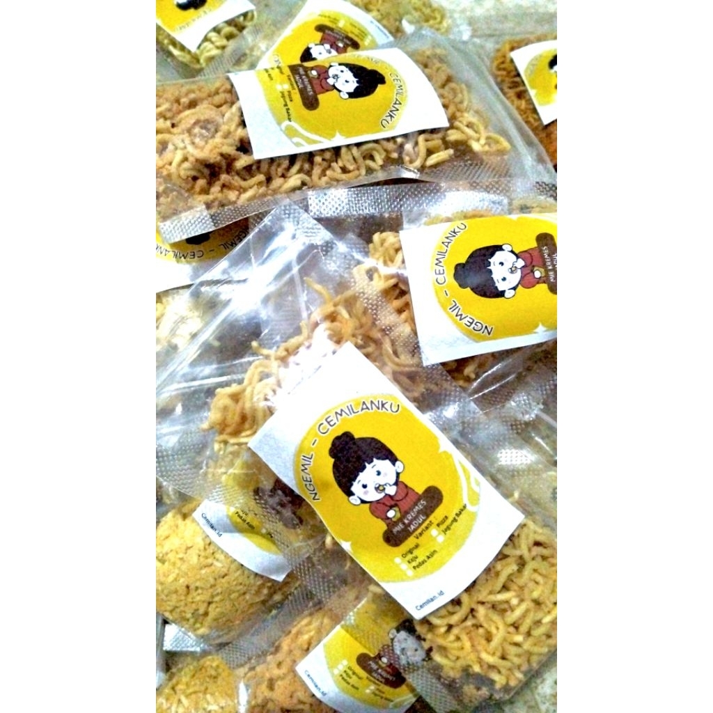 mie kremes jadul/mie kremes Snack jadul/jajanan SD 90 an/mie snack jadul