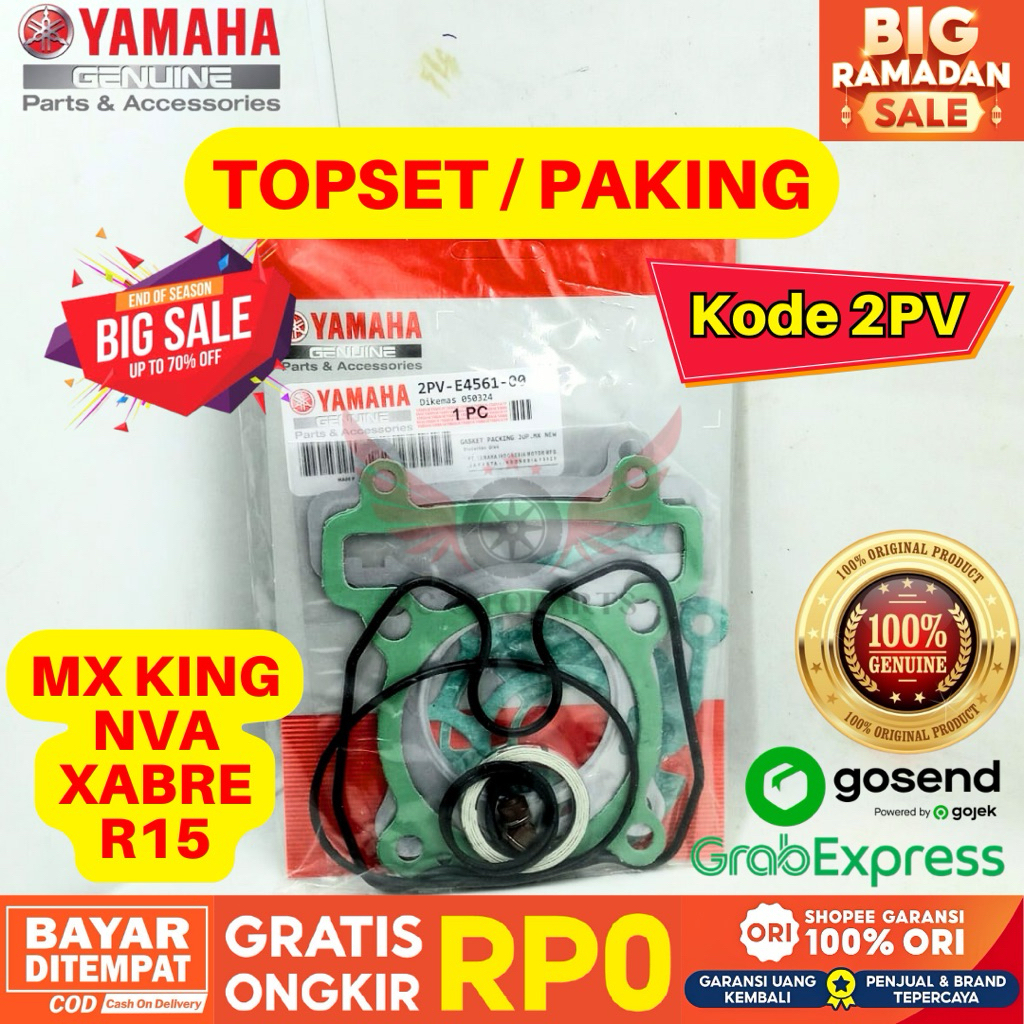 2PV TOPSET JUPITER MX KING ORIGINAL YAMAHA, TOPSET VIXION NEW, TOPSET VIXION NVA, TOPSET VIXION, TOP