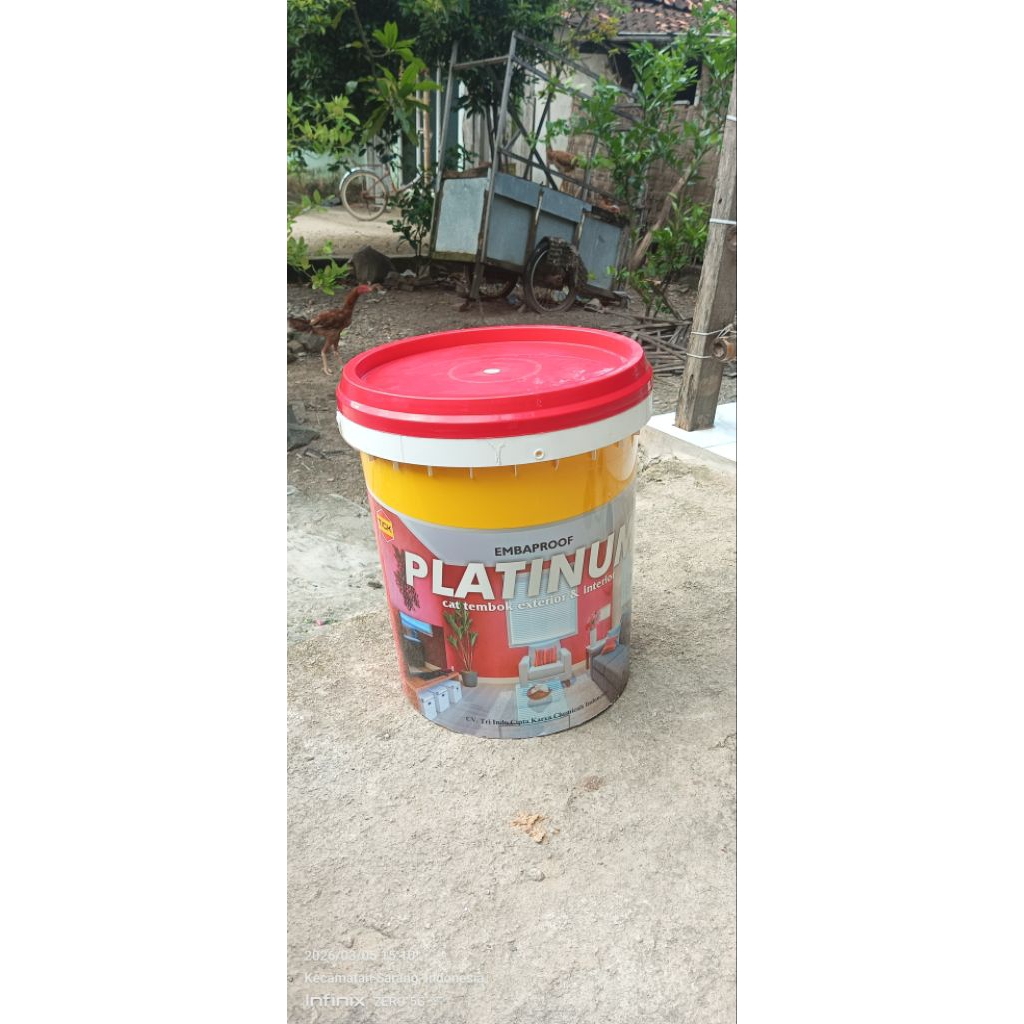 cat Embaproof exterior dan interior