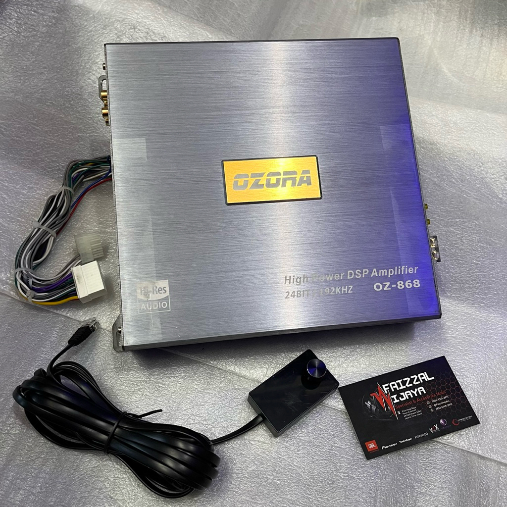 DSP Ozora processor OZ-868 DSP amplifier Hi-res audio 8chanel Bult in