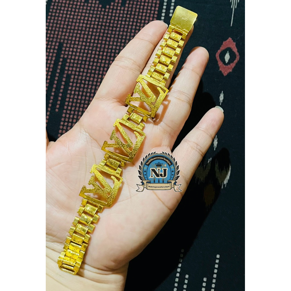 Gelang plat lv