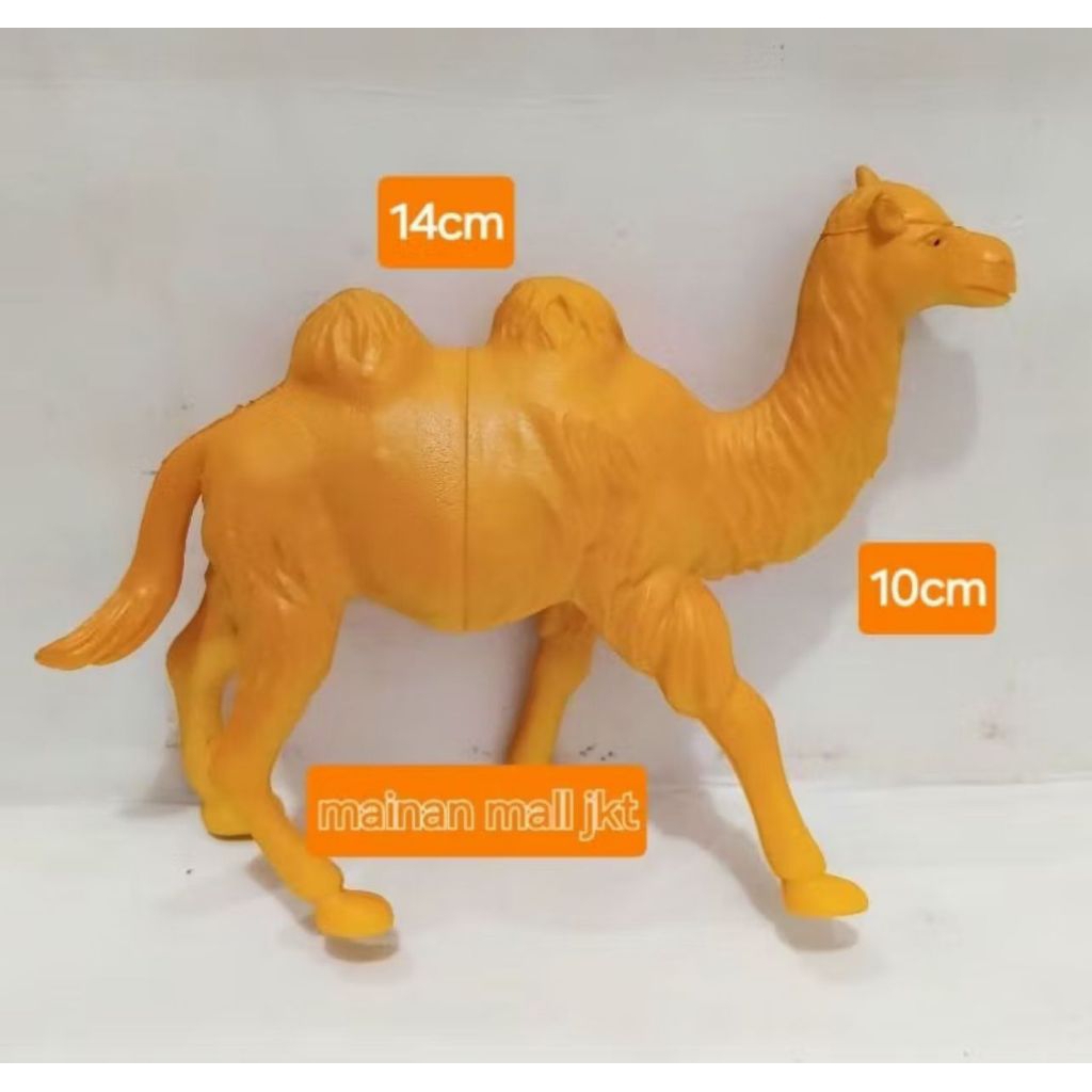 Mainan unta - unta figure - mainan simulasi hewan unta - miniatur hewan unta - mainan binatang darat