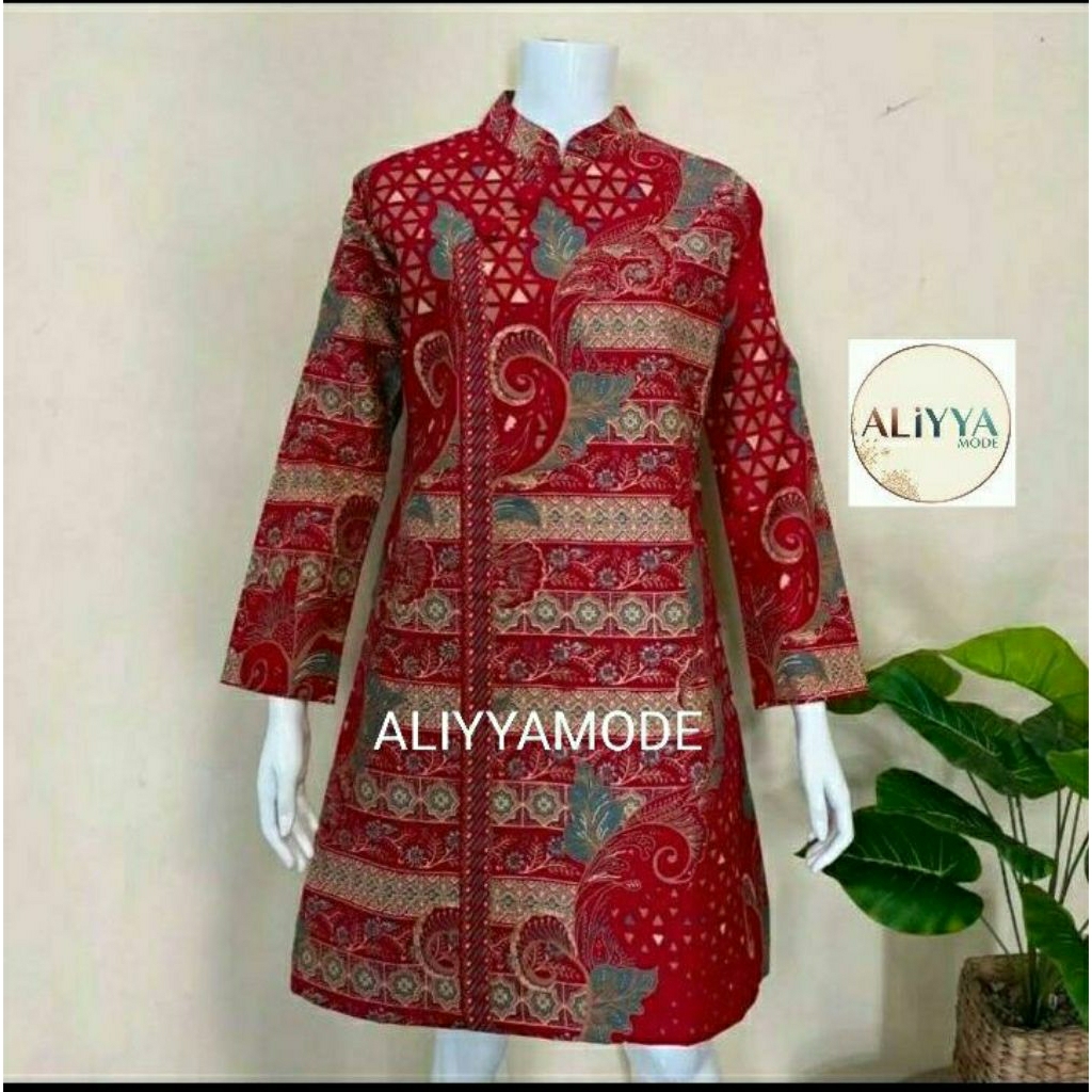 Tunik Batik Solo Tunik Batik Wanita