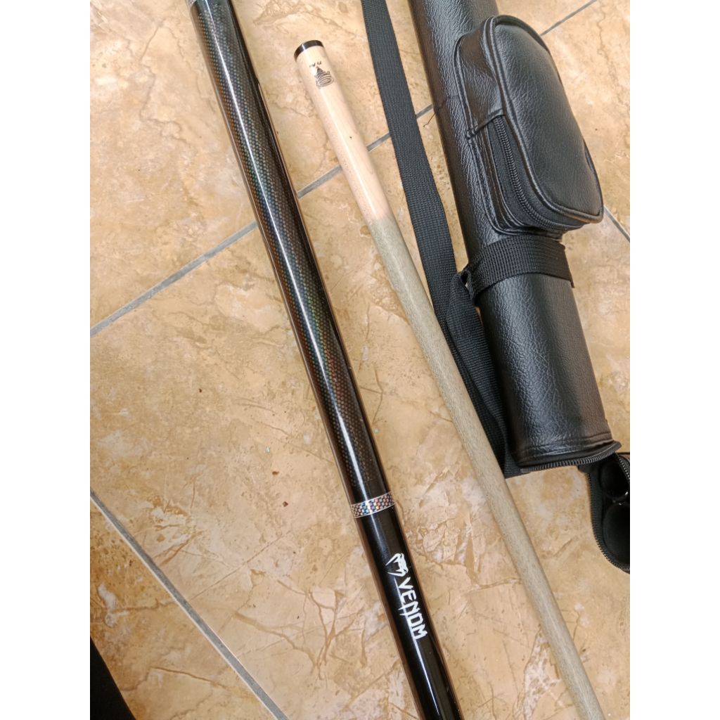 Stik billiard Venom phantom black