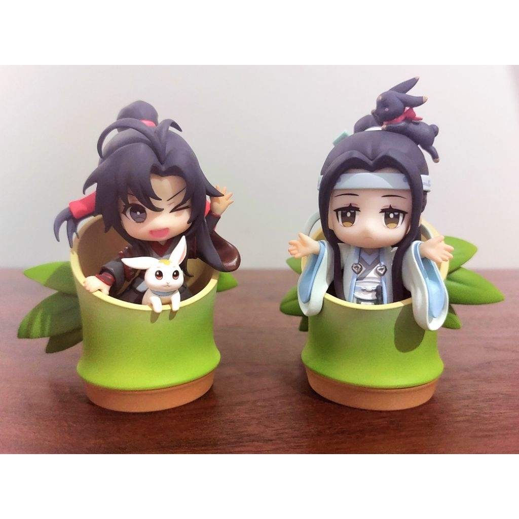 MDZS Wei Wuxian & Lan Wangji Bamboo Mini Figure Set Qingcang