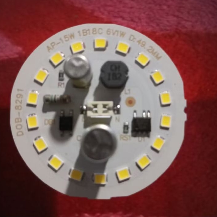 led ac 15watt  2elco lebih stabil