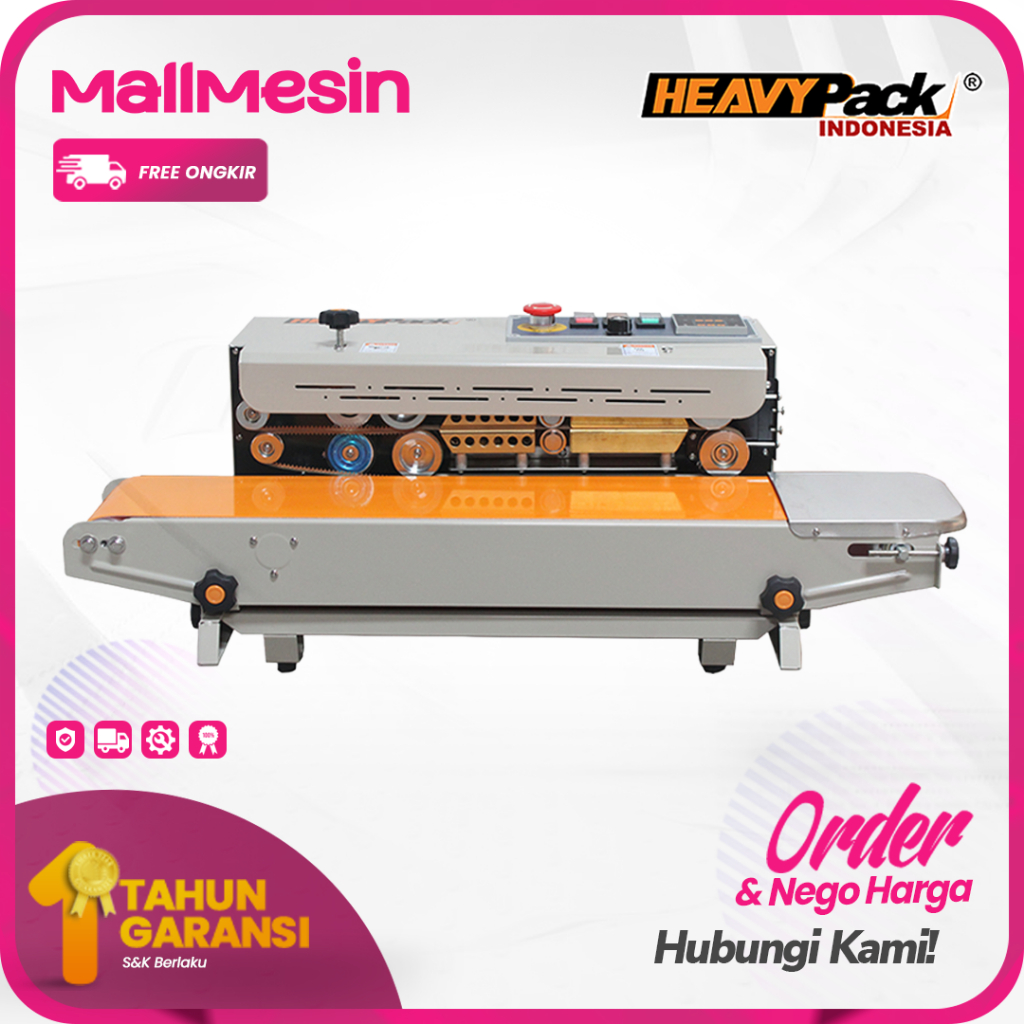 Mesin Sealer Otomatis Continuous Band Sealer Otomatic FR-900AH/FR-900AV HEAVYPACK