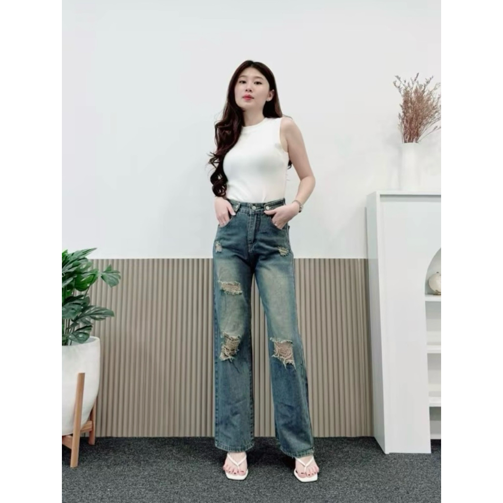 [La’lumiere Preloved] Jeans Highwaist