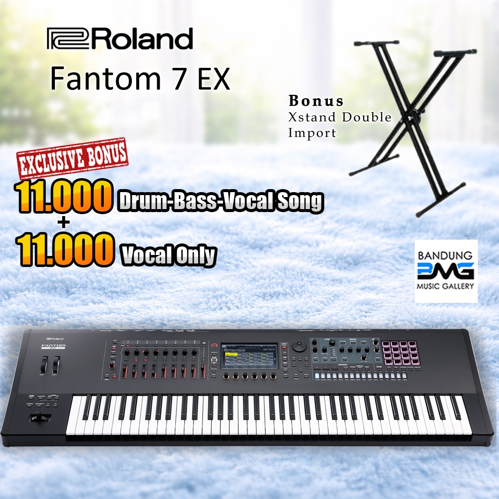 Roland Fantom 7 EX Synthesizer Keyboard / Fantom7EX / Fantom-7 EX Synthesizer Keyboard