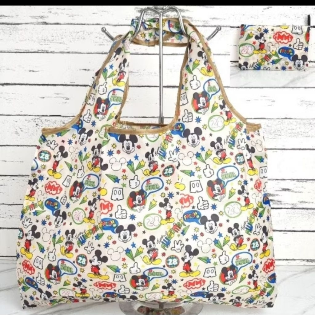 Tote bag mickey mouse tas wanita lipat karakter mickey mouse tas belanja lipat karakter mickey mouse