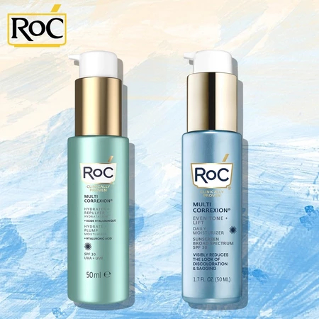 ROC 5 in 1 MULTI CORREXION EVEN TONE + LIFT DAILY FACE MOISTURIZER spf 30 isi 50ml