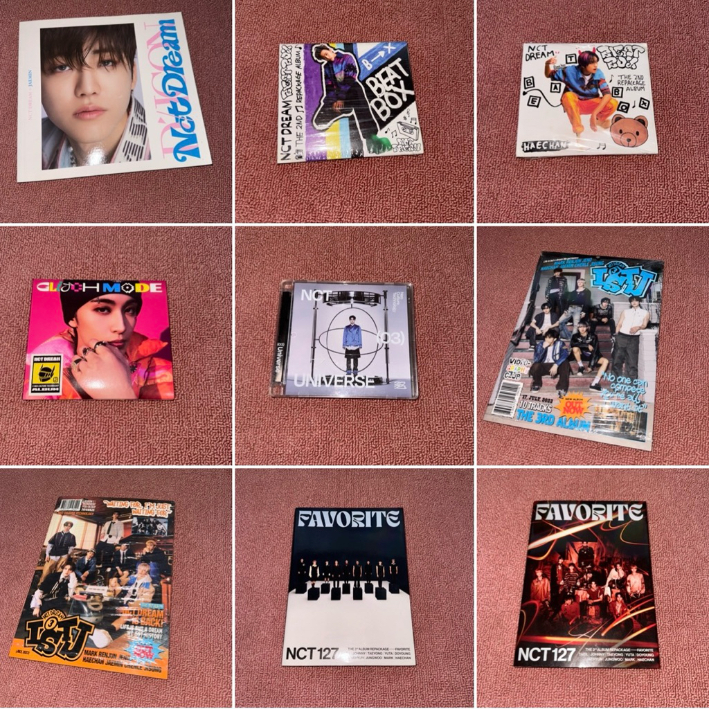 [ALBUM ONLY] ALBUM ONLY NCT DIGIPACK PHOTOBOOK JEWEL CASE NCT 127 TAEYONG NCT DREAM MARK HAECHAN JAE