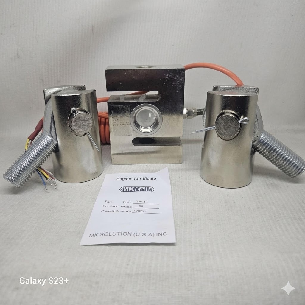 MK CELLS TYPE TSH 2TON / load cell Tension / Load Cell AMP / LAOD CELL BATCHING PLANT / LOAD CELL TA