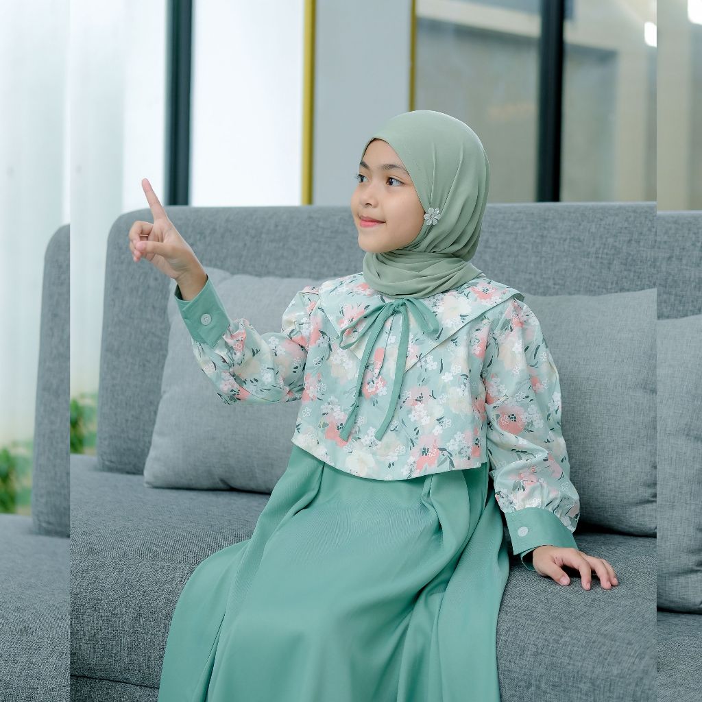 MAO HIJAB - Malika Gamis Dress Anak Perempuan