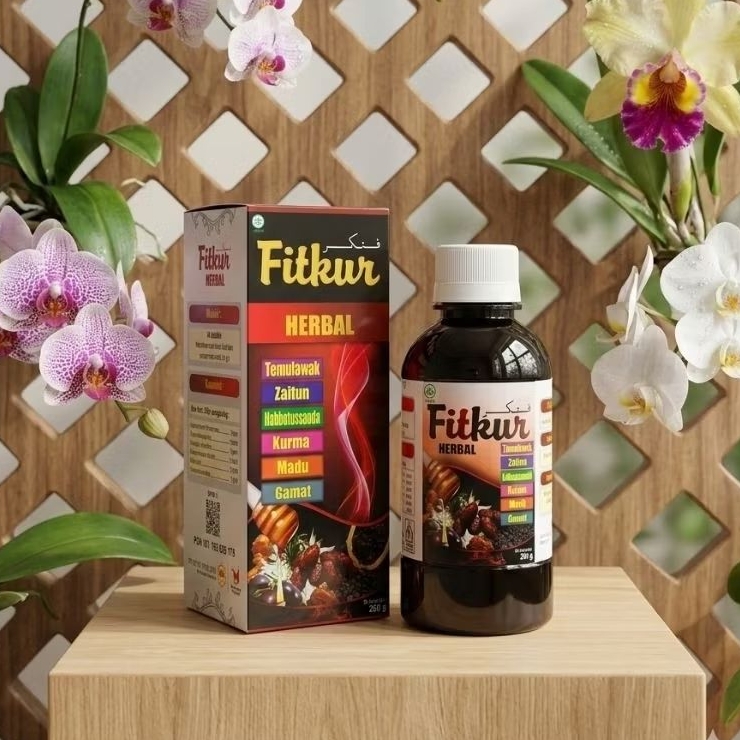 Madu Angkak Kurma fitkur 350 Gr  HERBAL TIPES DBD  PENAIK TROMBOSIT