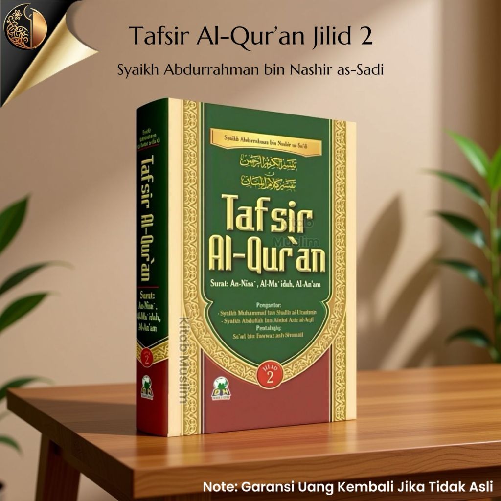 Tafsir Al Quran Syaikh Abdurrahman as Sadi Jilid 2 -  Syaikh Abdurrahman bin Nashir - Darul Haq