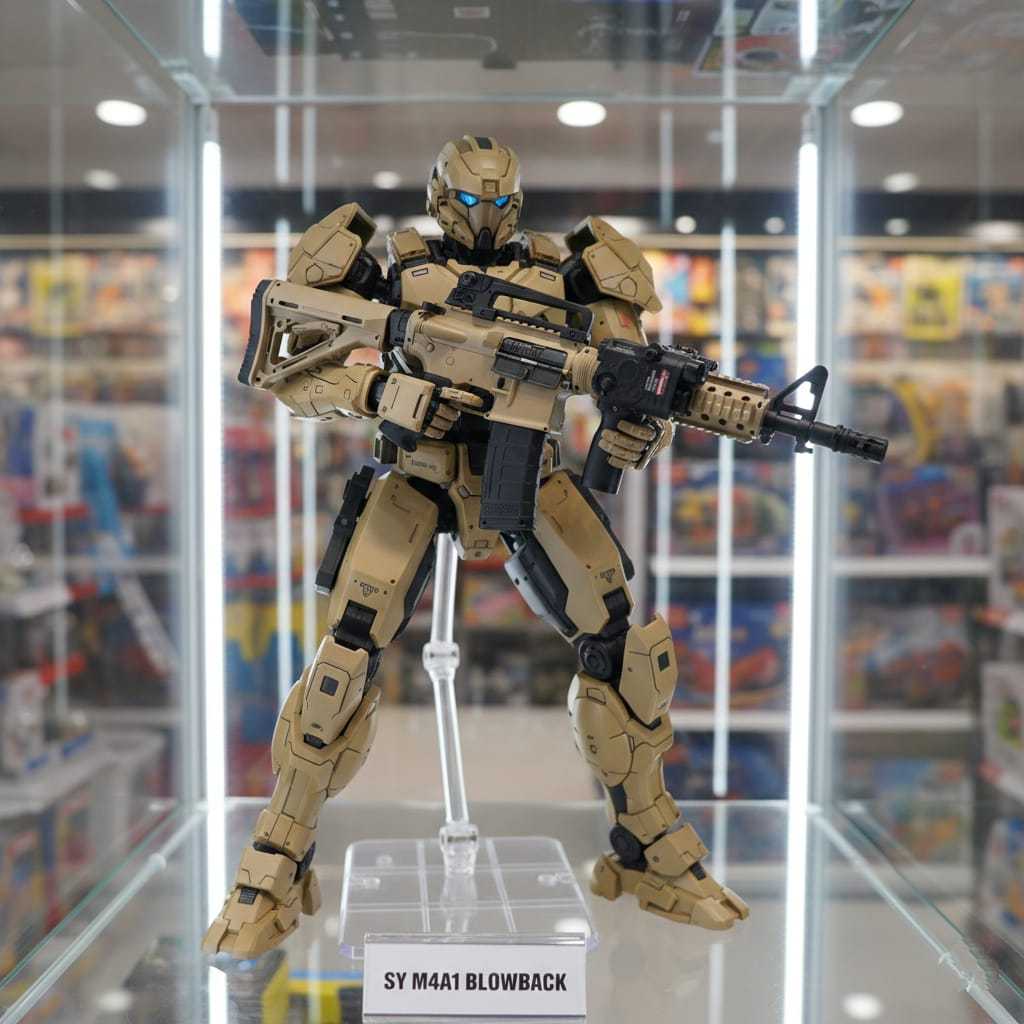 Mainan hobby koleksi wgb blaster SY.M4