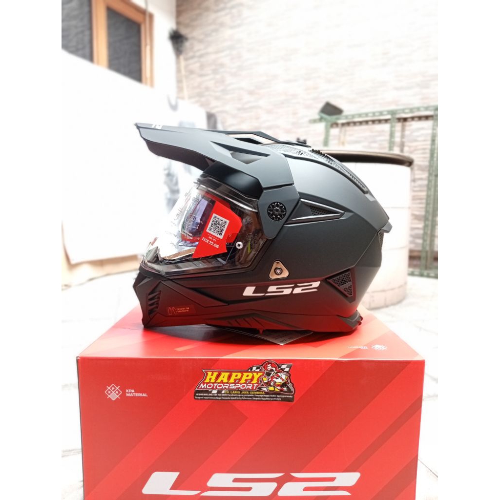 Helm LS2 MX702 Pioneer 2 Evo Matt Black Original