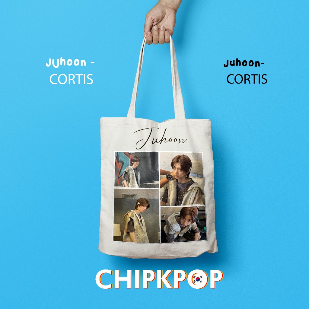 [PAKET SET] TOTEBAG JUHOON CORTIS I JUHOON CORTIS I CORTIS KPOP I TOTEBAG KPOP I TOTEBAG CORTIS I TO